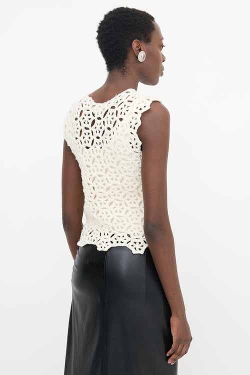 Comme des Garçons SS 2012 Crochet Tank Top