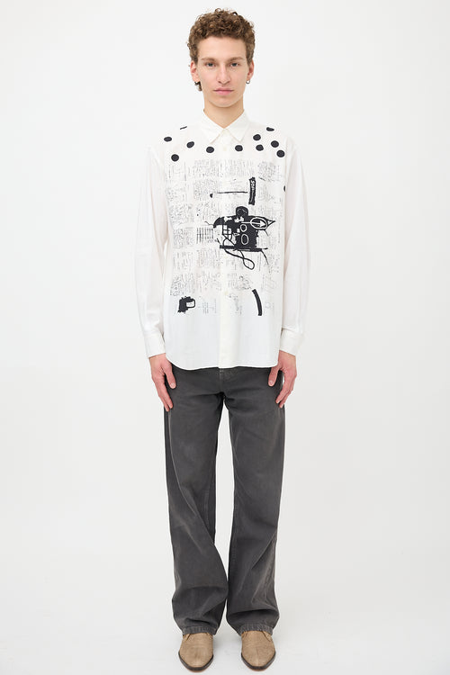 Comme des Garçons Shirt X Basquiat FW 2018 Shirt