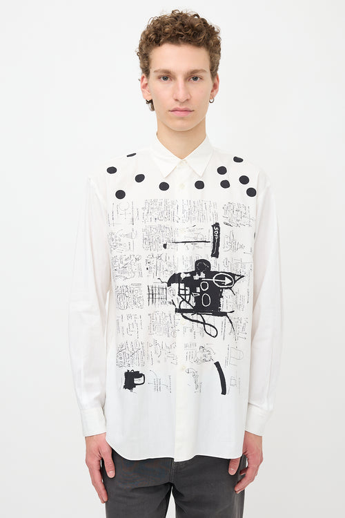 Comme des Garçons Shirt X Basquiat FW 2018 Shirt
