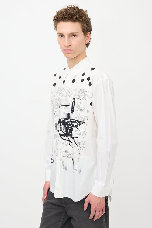 Comme des Garçons Shirt X Basquiat FW 2018 Shirt