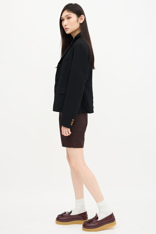 Comme des Garçons 2013 Mesh Waistcoat Blazer