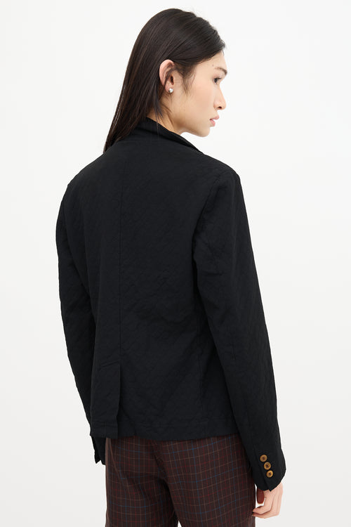 Comme des Garçons 2014 Mesh Waistcoat Blazer