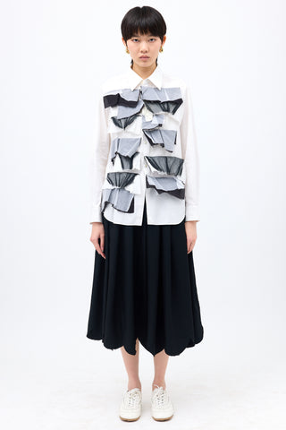 Comme des Garçons Appliqué Shirt