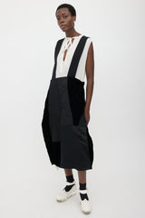 Comme des Garçons BLACK FW 2022 Patchwork Skirt Overall