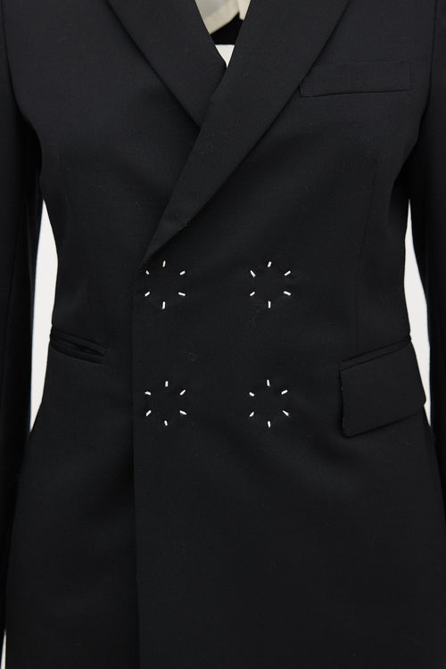 Comme des Garçons BLACK SS 2011 Wool Blazer