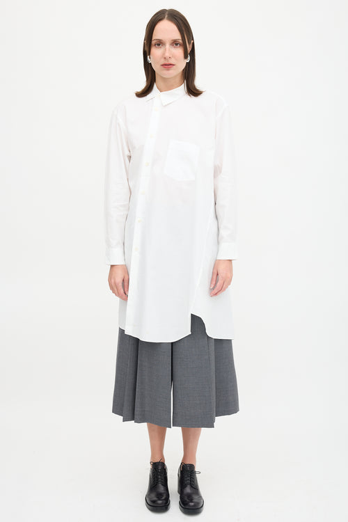 Comme des Garçons Button Up Dress