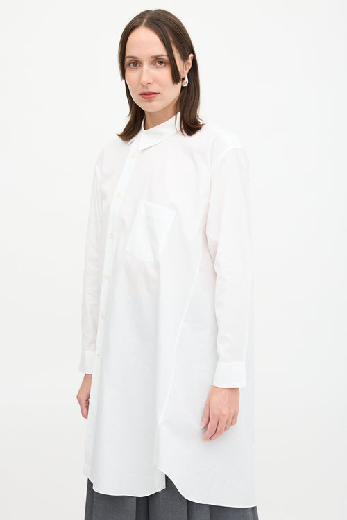 Comme des Garçons Button Up Dress