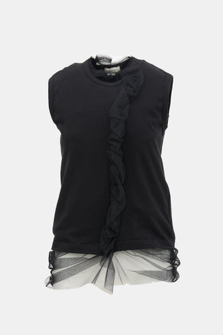 Comme des Garçons FW 2006 Tulle Tank Top