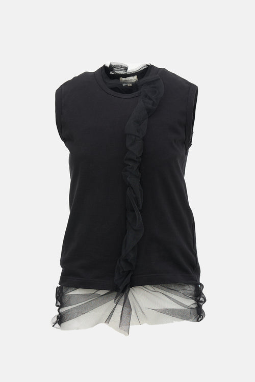 Comme des Garçons FW 2006 Tulle Tank Top