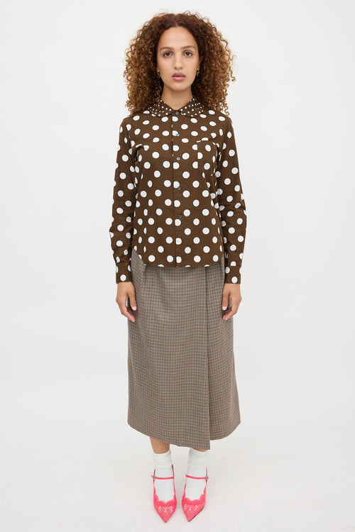 Comme des Garçons FW 2015 Polka Dot Shirt