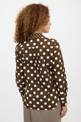 Comme des Garçons FW 2015 Polka Dot Shirt