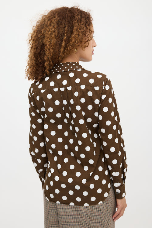 Comme des Garçons FW 2015 Polka Dot Shirt