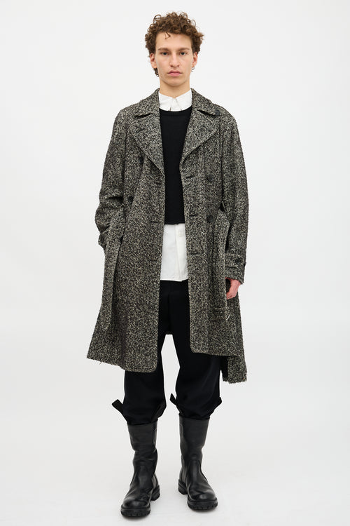 Comme des Garçons FW 2017 Wool Coat