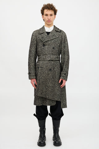 Comme des Garçons FW 2017 Wool Coat