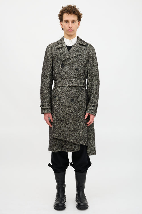 Comme des Garçons FW 2017 Wool Coat