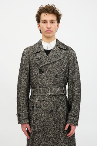 Comme des Garçons FW 2017 Wool Coat