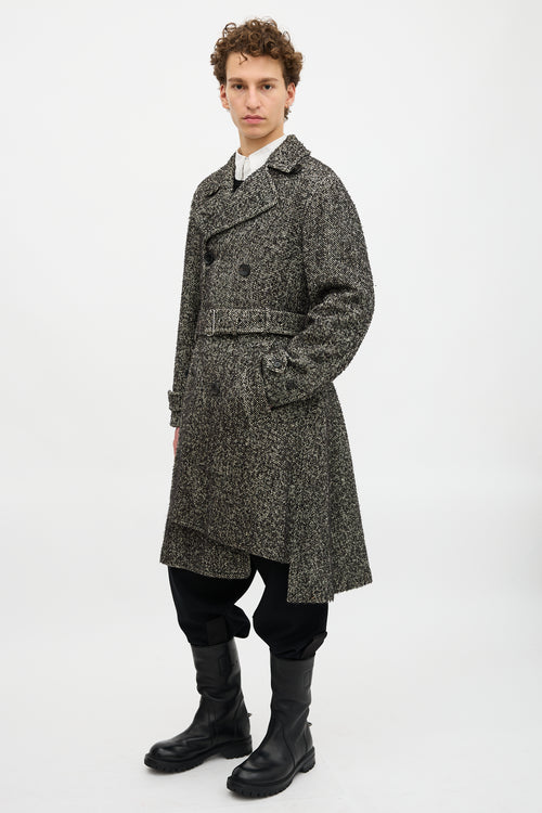 Comme des Garçons FW 2017 Wool Coat