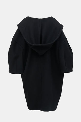 Comme des Garçons FW 2017 Wool Cape Coat