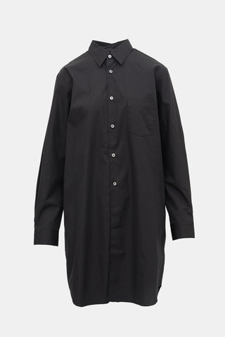 Comme des Garçons FW 2018 Logo Shirt Dress