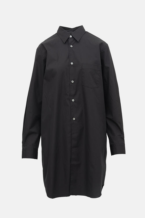 Comme des Garçons FW 2018 Logo Shirt Dress