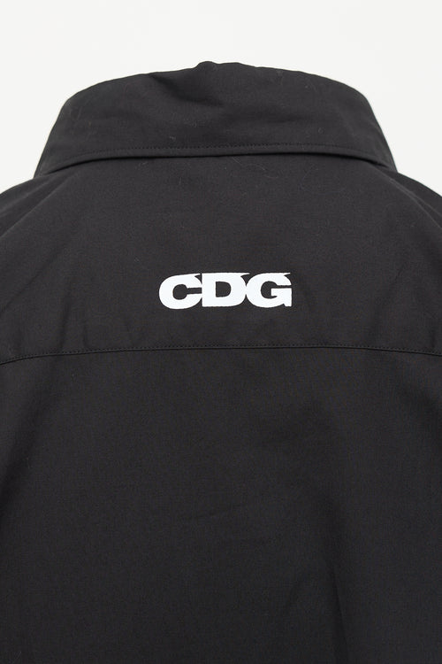 Comme des Garçons FW 2018 Logo Shirt Dress
