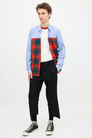 Comme des Garçons FW 2019 Asymmetric Hem Trouser