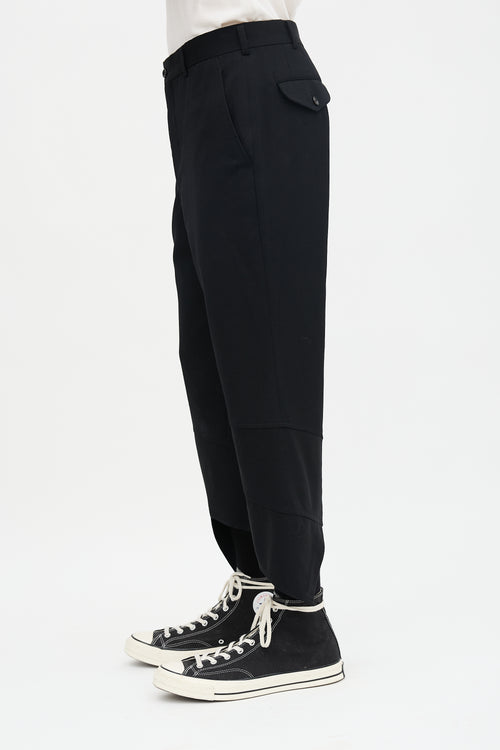 Comme des Garçons FW 2019 Asymmetric Hem Trouser
