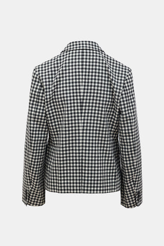 Comme des Garçons FW 2020 Wool Gingham Jacket
