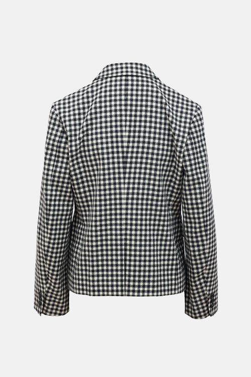 Comme des Garçons FW 2020 Wool Gingham Jacket