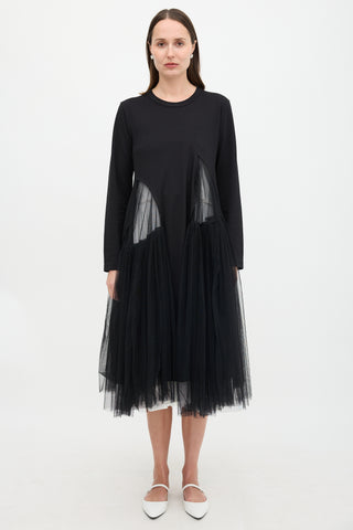 Comme des Garçons FW 2022 Tulle Insert Dress