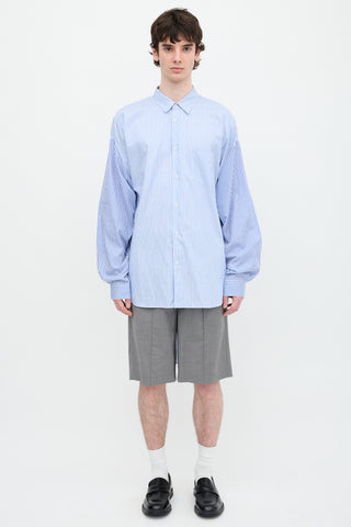 Comme des Garçons Four Sleeve Stripe Shirt