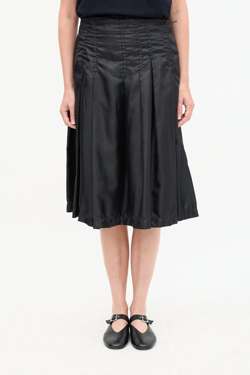 Comme des Garçons Pleated Skirt