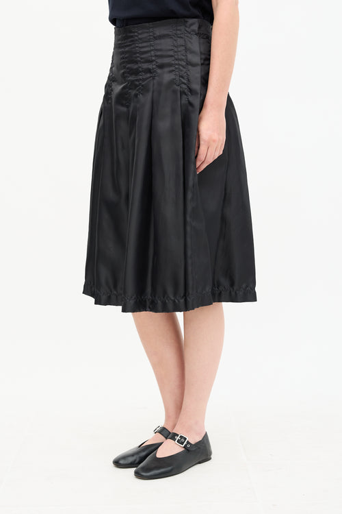 Comme des Garçons Pleated Skirt