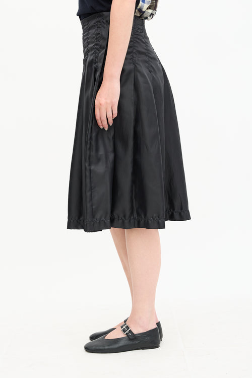 Comme des Garçons Pleated Skirt