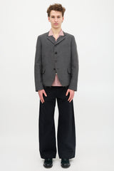 Comme des Garçons Raw Edge Blazer