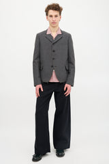 Comme des Garçons Raw Edge Blazer