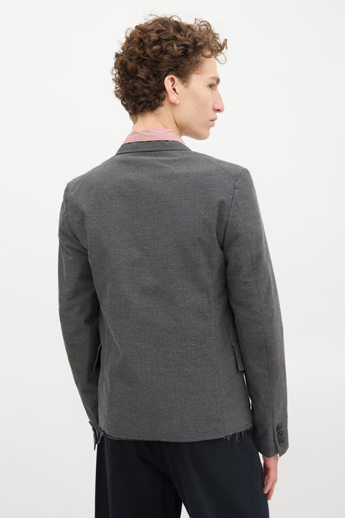 Comme des Garçons Raw Edge Blazer