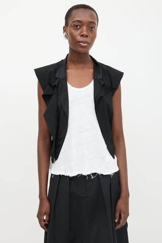 Comme des Garçons SS 2003 Wool Knotted Vest