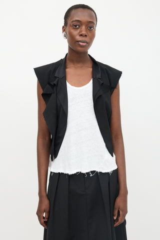 Comme des Garçons SS 2003 Wool Knotted Vest