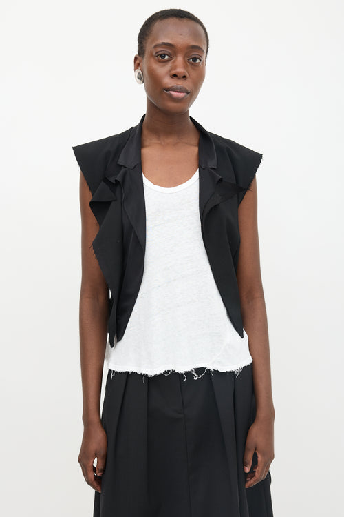 Comme des Garçons SS 2003 Wool Knotted Vest