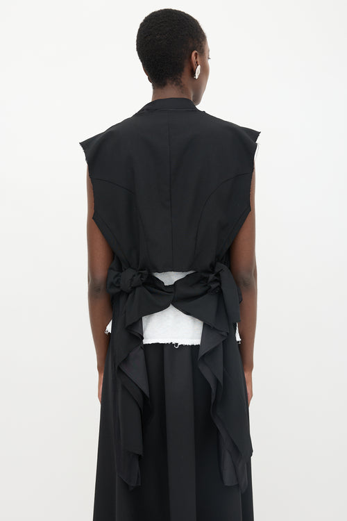 Comme des Garçons SS 2003 Wool Knotted Vest