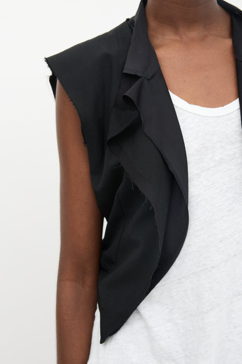 Comme des Garçons SS 2003 Wool Knotted Vest