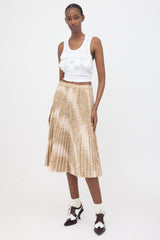 Comme des Garçons SS 2016 Pleated Skirt