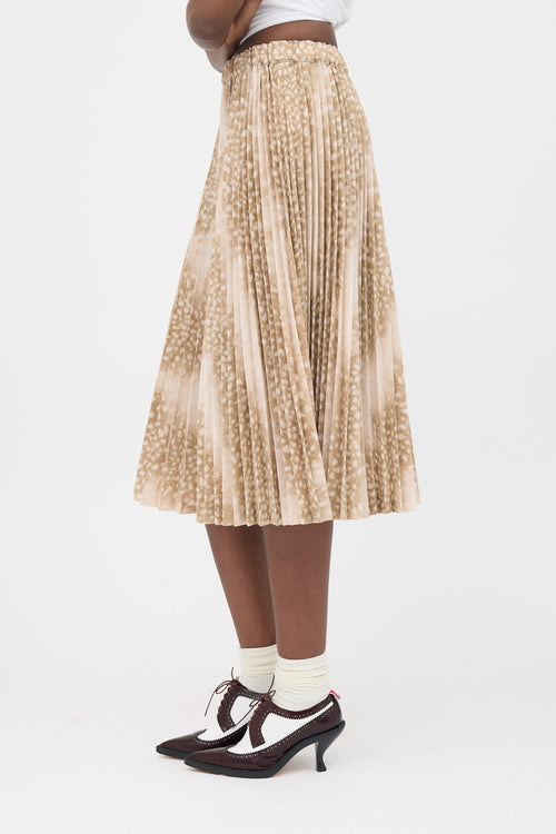 Comme des Garçons SS 2016 Pleated Skirt