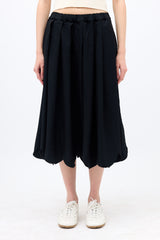 Comme des Garçons Scalloped Hem Midi Skirt