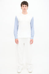 Comme des Garçons Stripe Hybrid T-Shirt