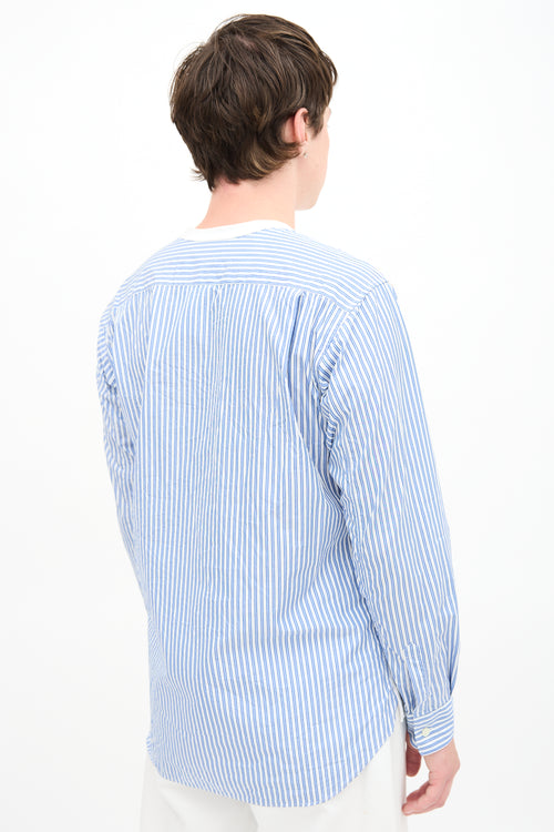 Comme des Garçons Stripe Hybrid T-Shirt
