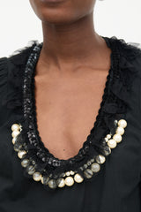 Comme des Garçons Tricot FW 2006 Embellished Blouse