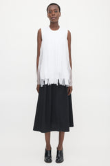 Comme des Garçons Tulle Fringe Top