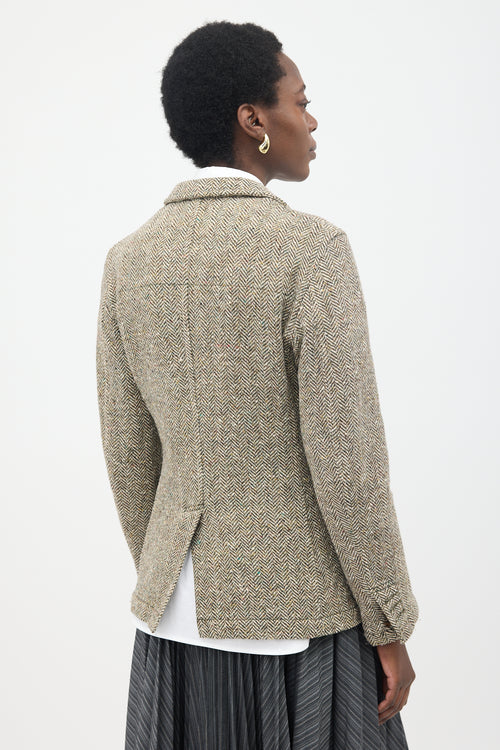 Comme des Garçons Tweed Herringbone Blazer